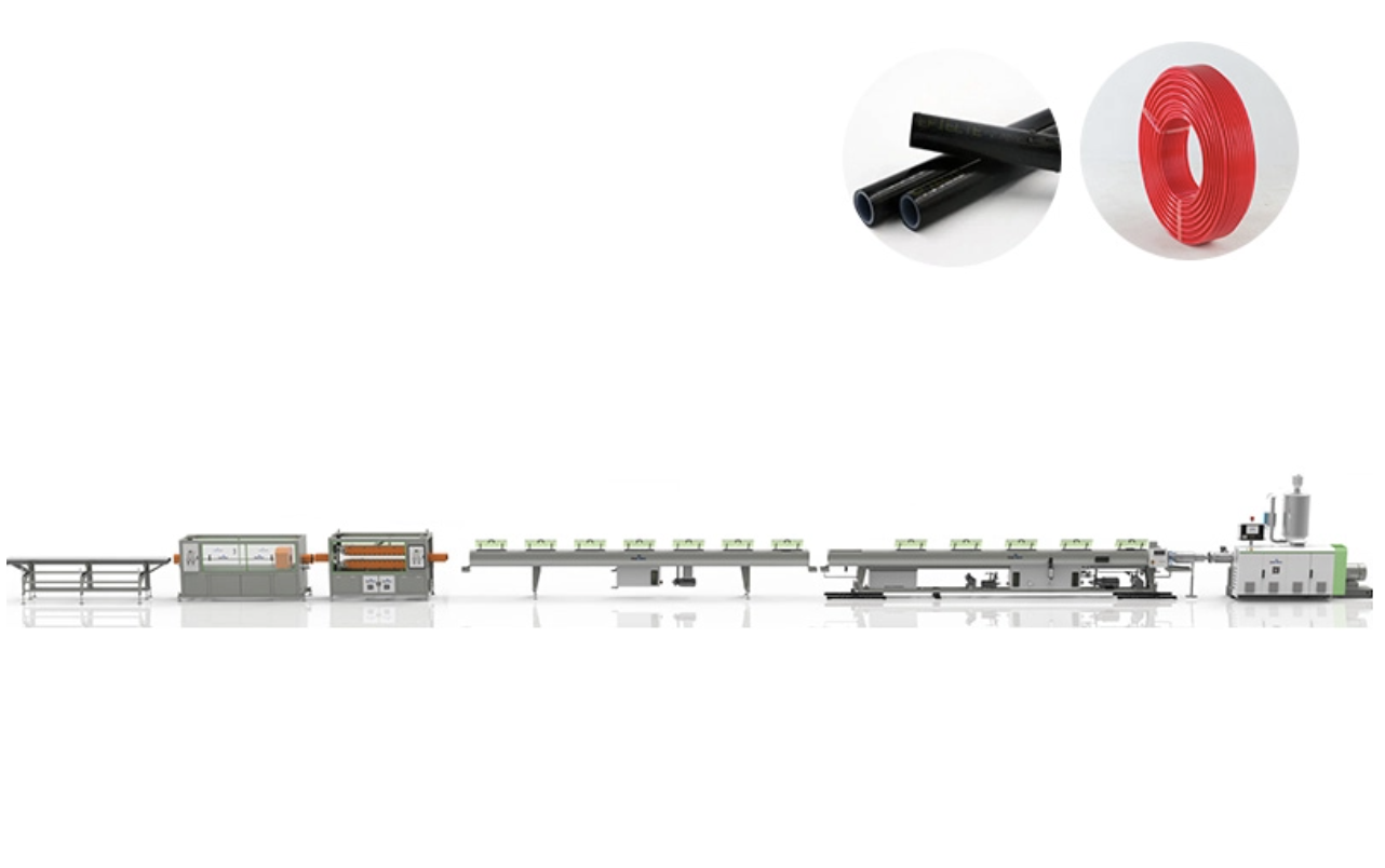 extrusion machine Serie MFH PO (PE-RT, PB) Tres capas resistentes a oxígeno de poliolefina o extrusión de cinco capas