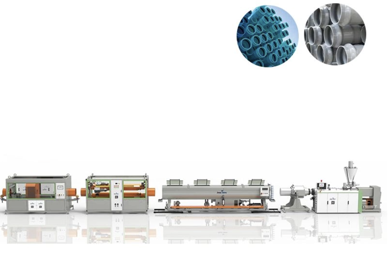 Pipe Extrusion Machine Línea de extrusión de tubería de cloruro de polivinilo de la serie MFH (PVC)